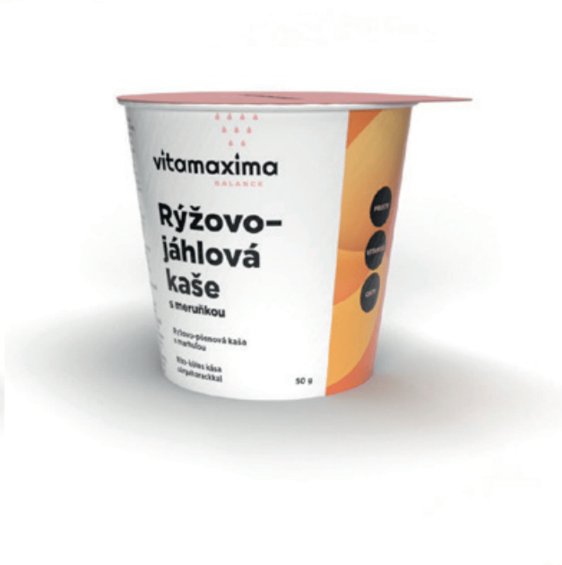 Vitamaxima Rýžovo - jáhlová kaše s meruňkou 50 g