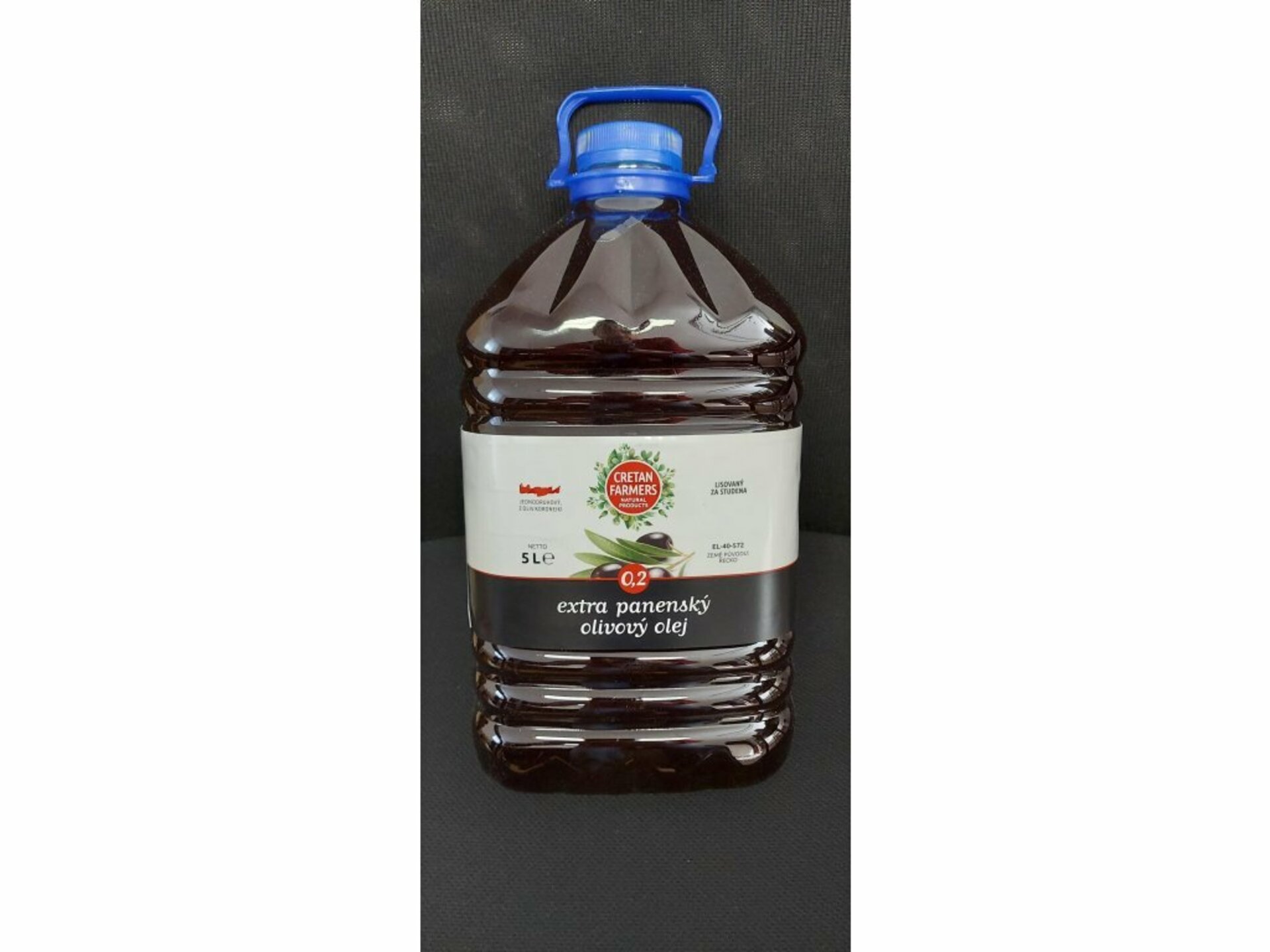 Cretan Farmers Extra panenský olivový olej z Kréty 5000 ml