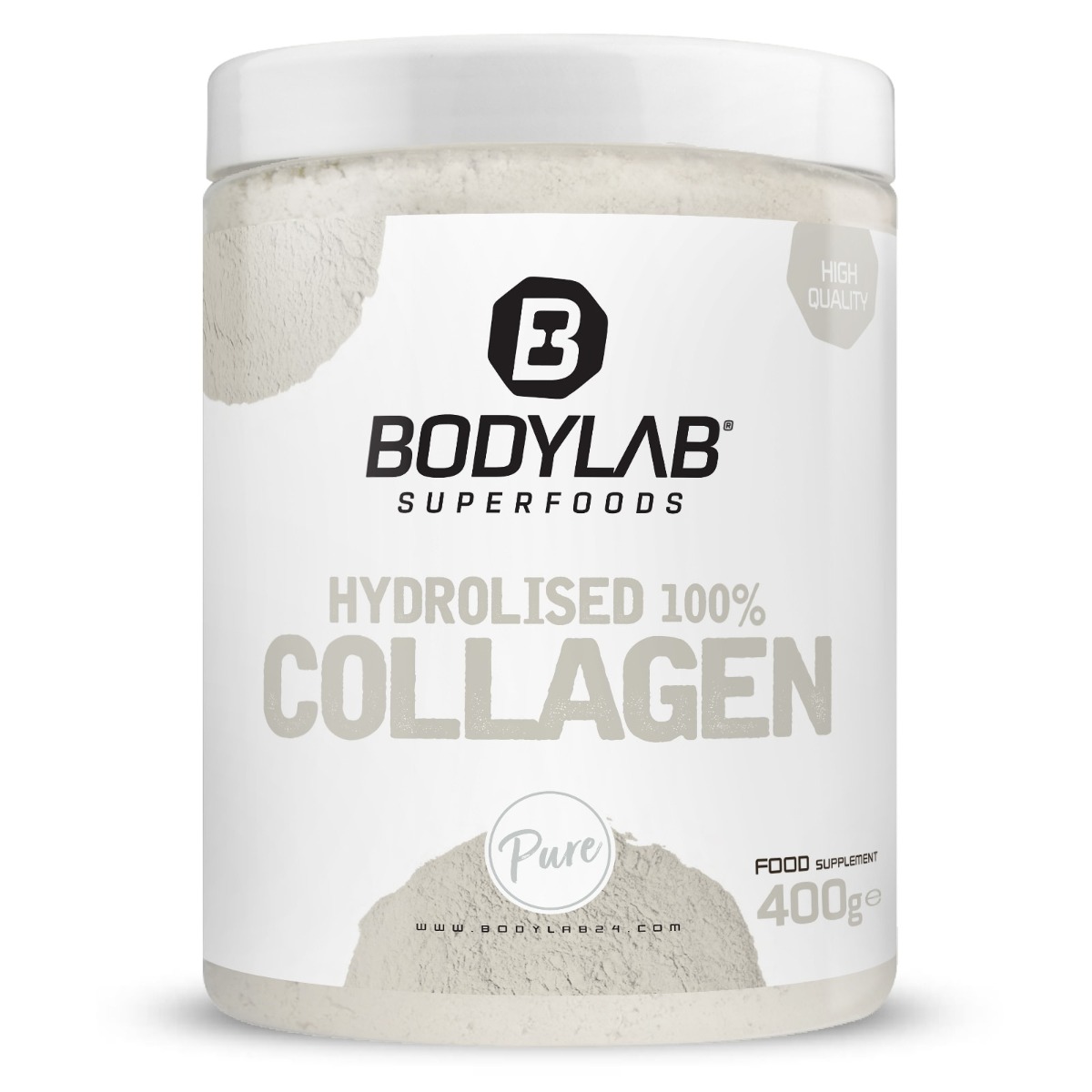 100% Hydrolyzovaný kolagen 400 g - Bodylab24 Bodylab24
