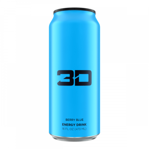 3D Energy Drink 473 ml jahodová limonáda - 3D Energy 3D Energy