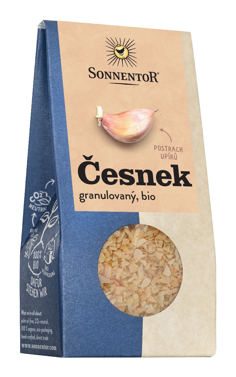 BIO Česnek sušený granulovaný 40 g - Sonnentor Sonnentor