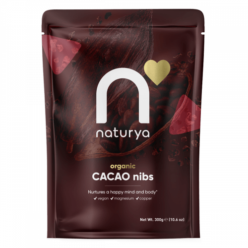 BIO Kakaové boby drcené 300 g - Naturya Naturya