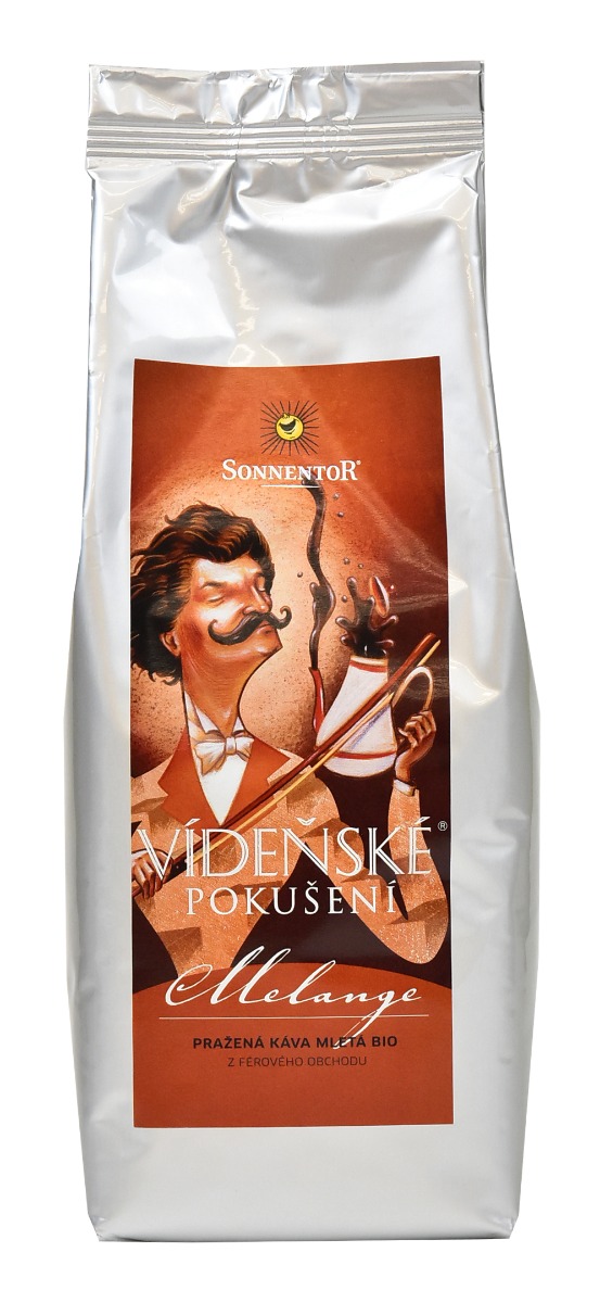 BIO Káva Vídeňské pokušení Melange mletá 500 g - Sonnentor Sonnentor