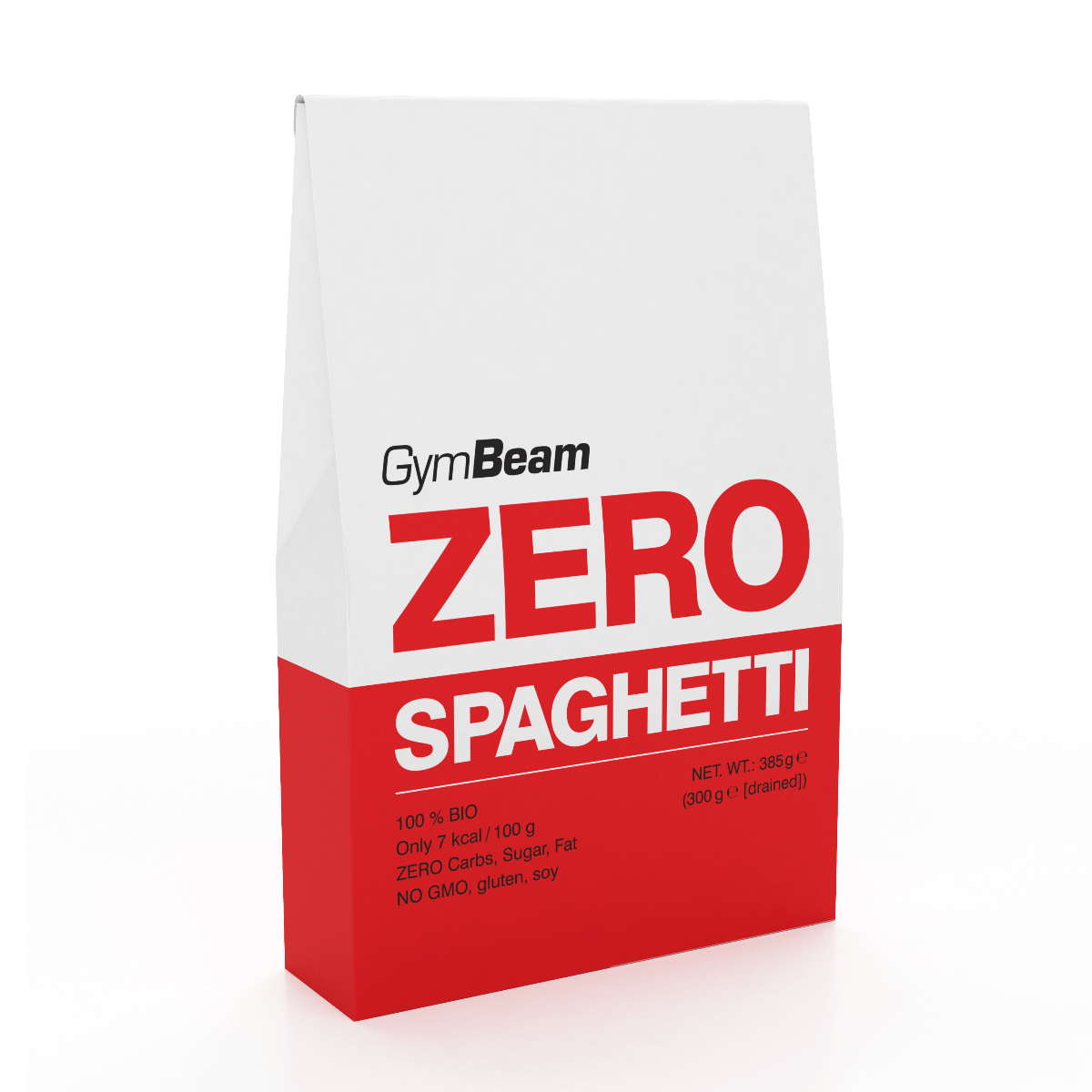 BIO Zero Spaghetti 385 g - GymBeam GymBeam
