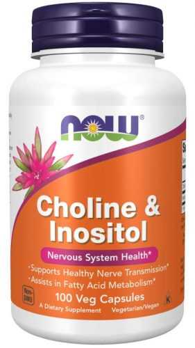 Choline & Inositol 500 mg 100 kaps. - NOW Foods NOW Foods