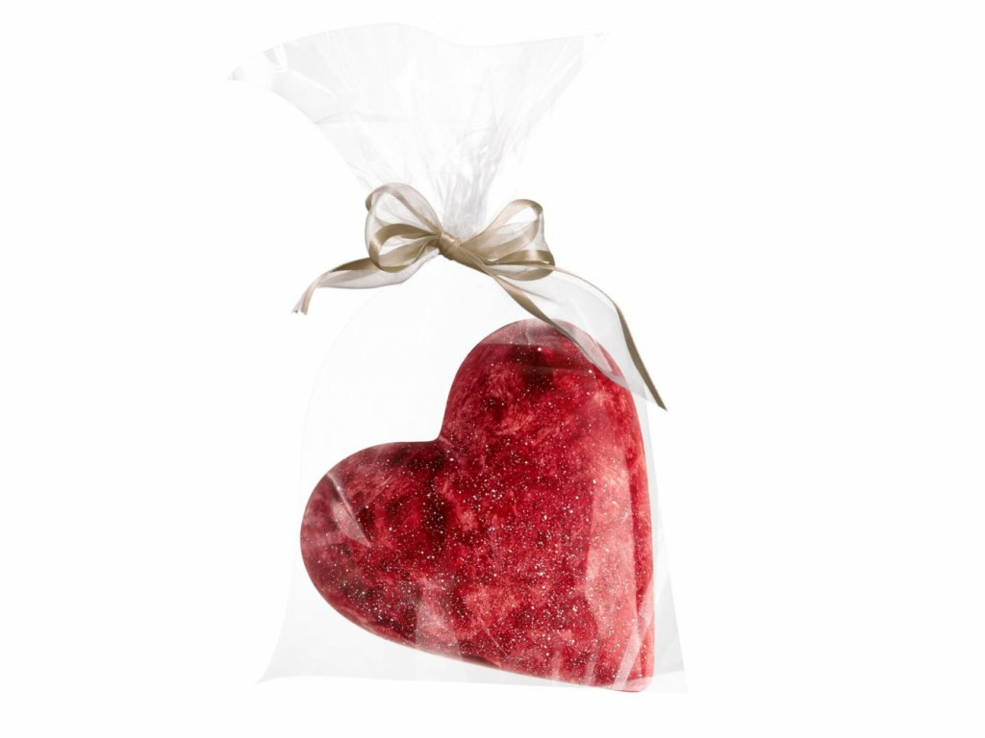 Čokoládovna Janek JANKOVO červené srdíčko plněné lískovkou - crunchy - 90 g
