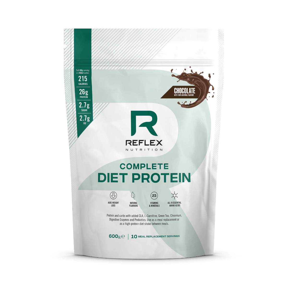 Complete Diet Protein 600 g jahodová malina - Reflex Nutrition Reflex Nutrition
