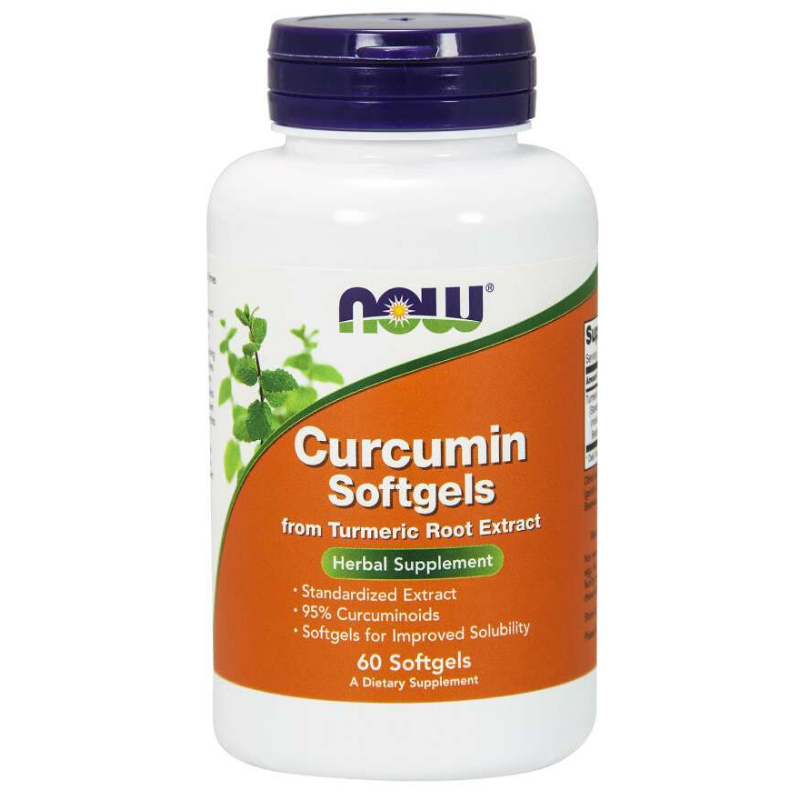 Curcumin Softgels 120 kaps. - NOW Foods NOW Foods