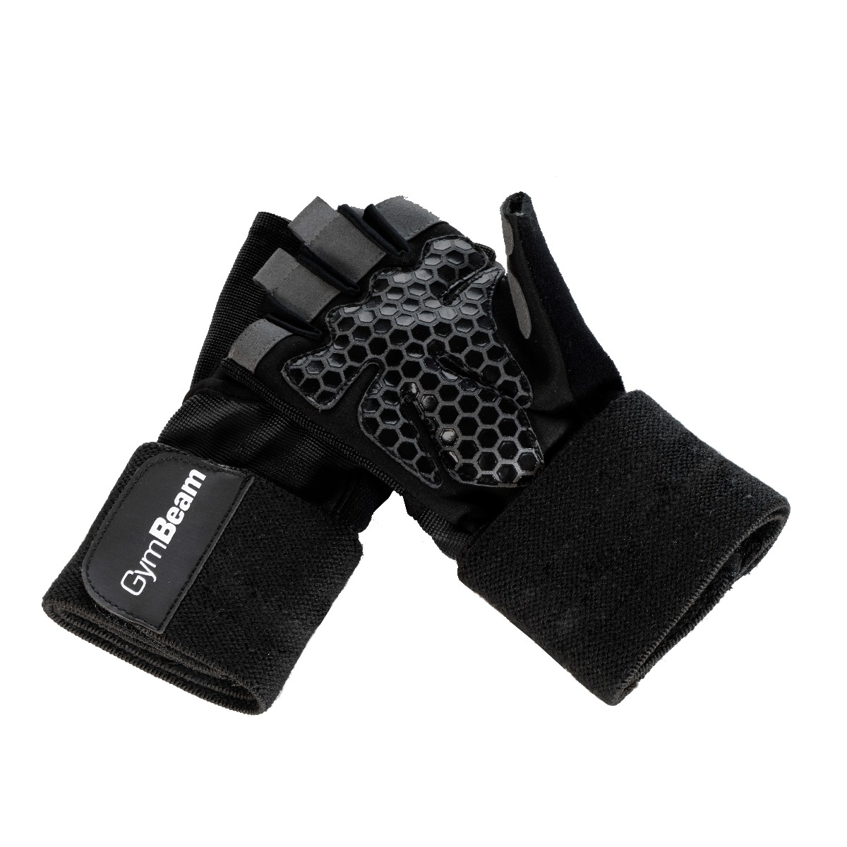 Dámské fitness rukavice Guard black M - GymBeam GymBeam