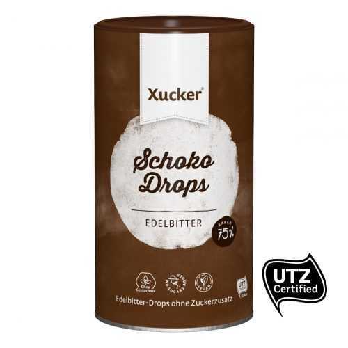 Dark Chocolate Drops 750 g hořká čokoláda - Xucker Xucker