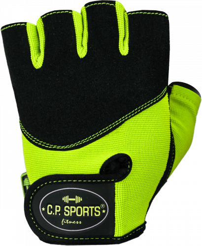 Fitness rukavice Iron neonové L - C.P. Sports C.P. Sports