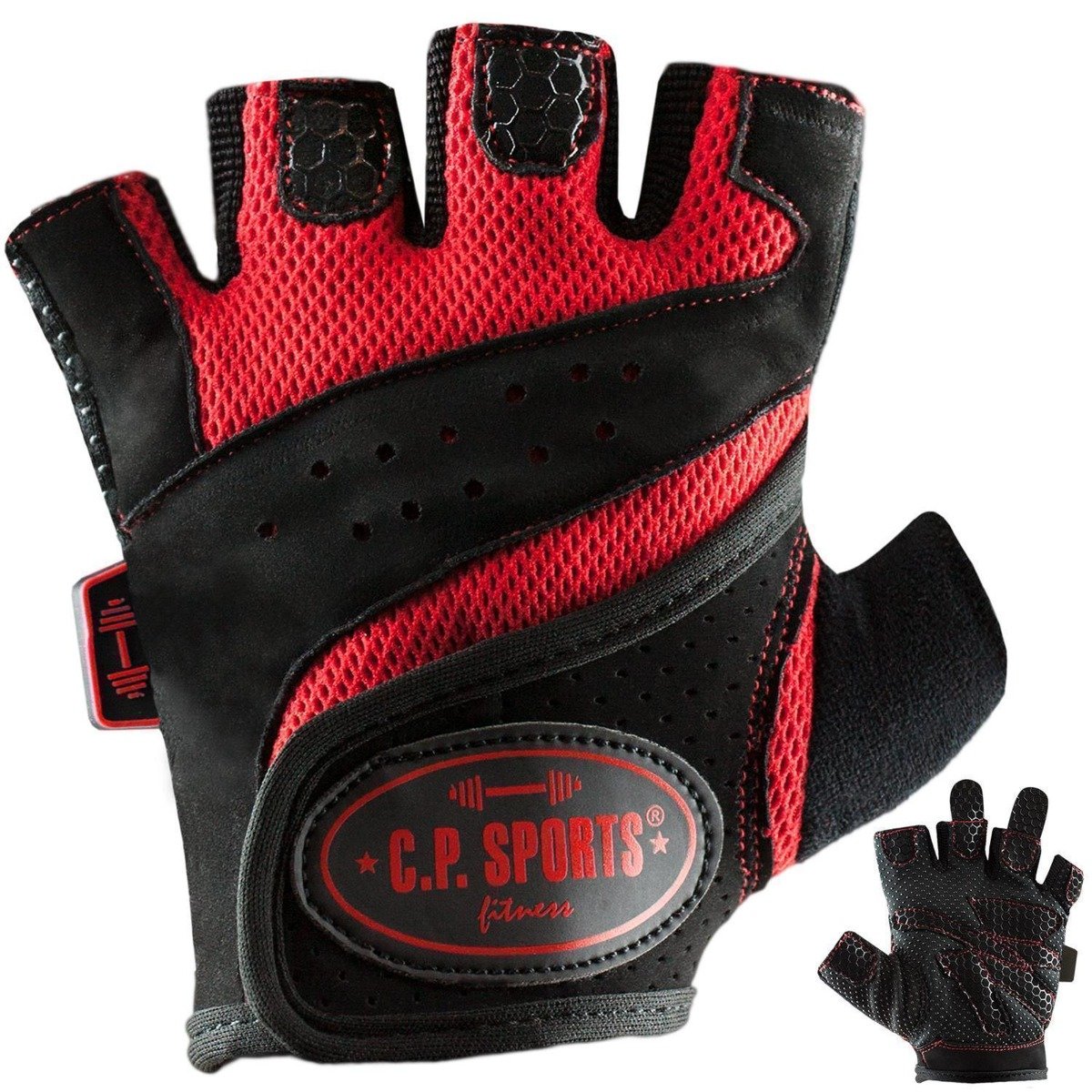 Fitness rukavice červené L - C.P. Sports C.P. Sports