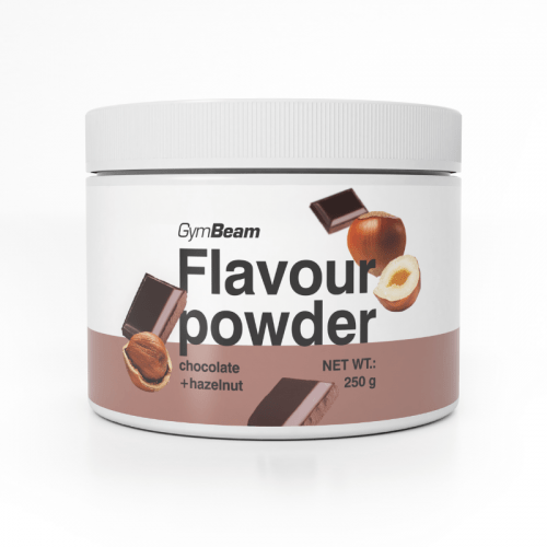 Flavour powder 250 g bílá čokoláda kokos - GymBeam GymBeam