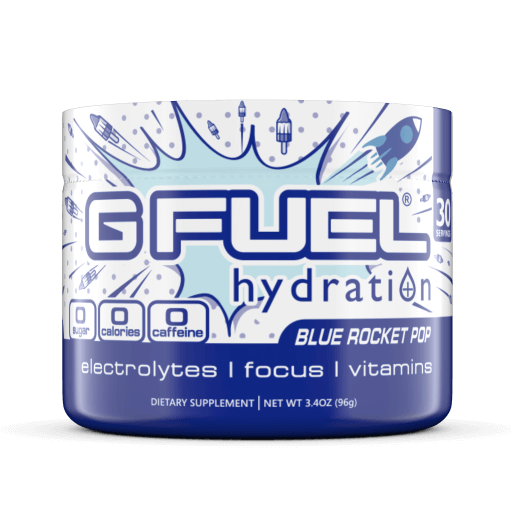 Hydration Tub 96 g blue rocket pop - G Fuel G Fuel