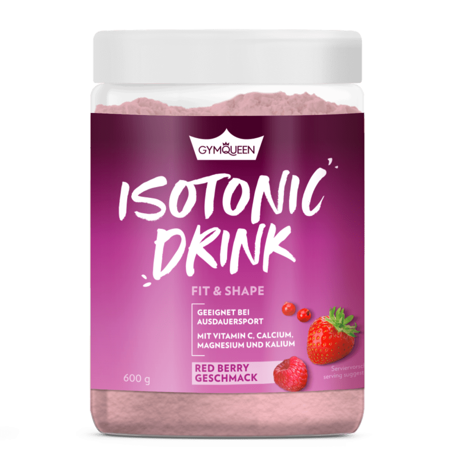 Isotonický nápoj 600 g červené bobule - GYMQUEEN GYMQUEEN