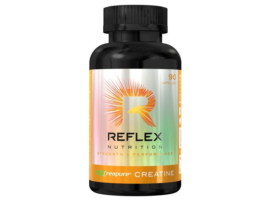 Kreatin Creapure Caps 90 kaps. - Reflex Nutrition Reflex Nutrition