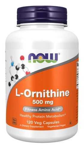 L-Ornitin 500 mg 120 kaps. - NOW Foods NOW Foods