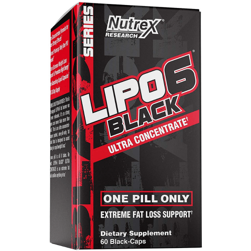 Lipo 6 Black Ultra Concentrate 60 kaps bez příchuti - Nutrex Nutrex