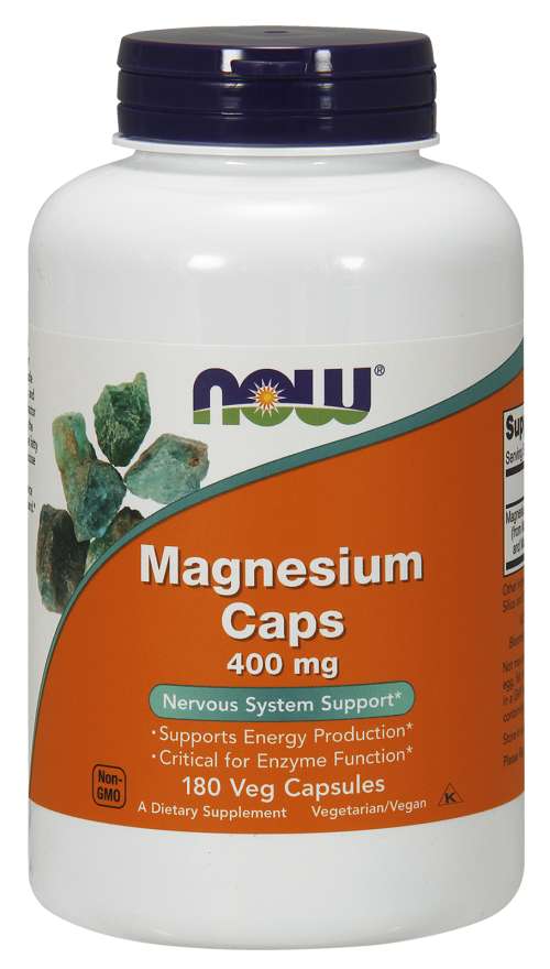 Magnézium 400 mg 180 kaps. - NOW Foods NOW Foods