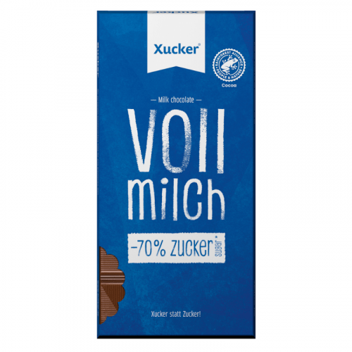 Mléčná čokoláda 80 g - Xucker Xucker