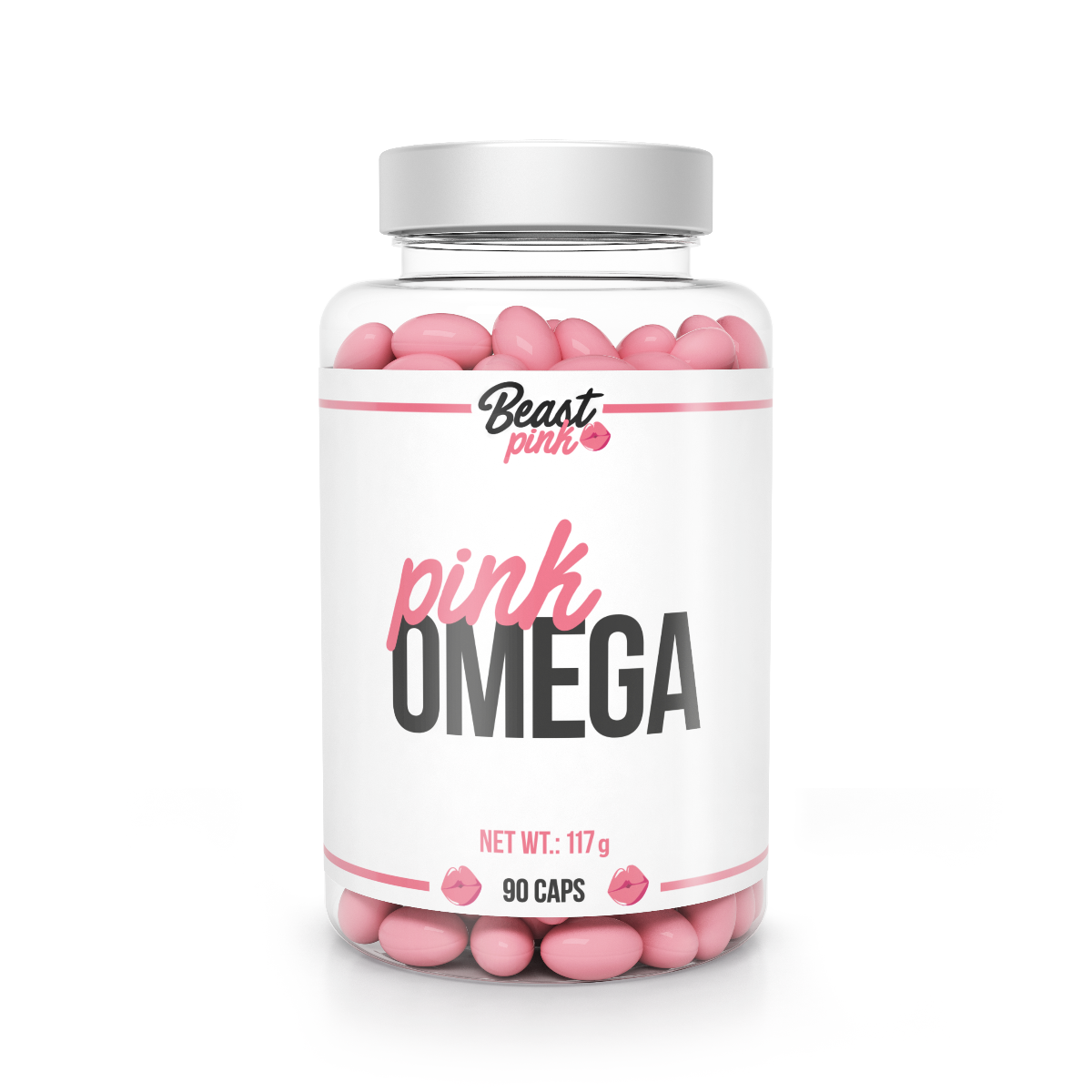 Pink Omega 90 kaps. - BeastPink BeastPink