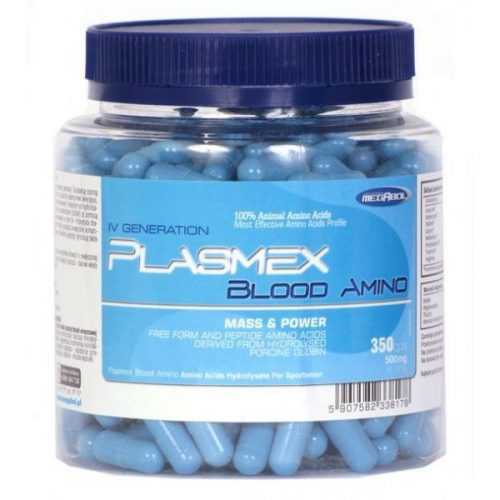 Plasmex Blood Amino 350 caps bez příchuti - Megabol Megabol