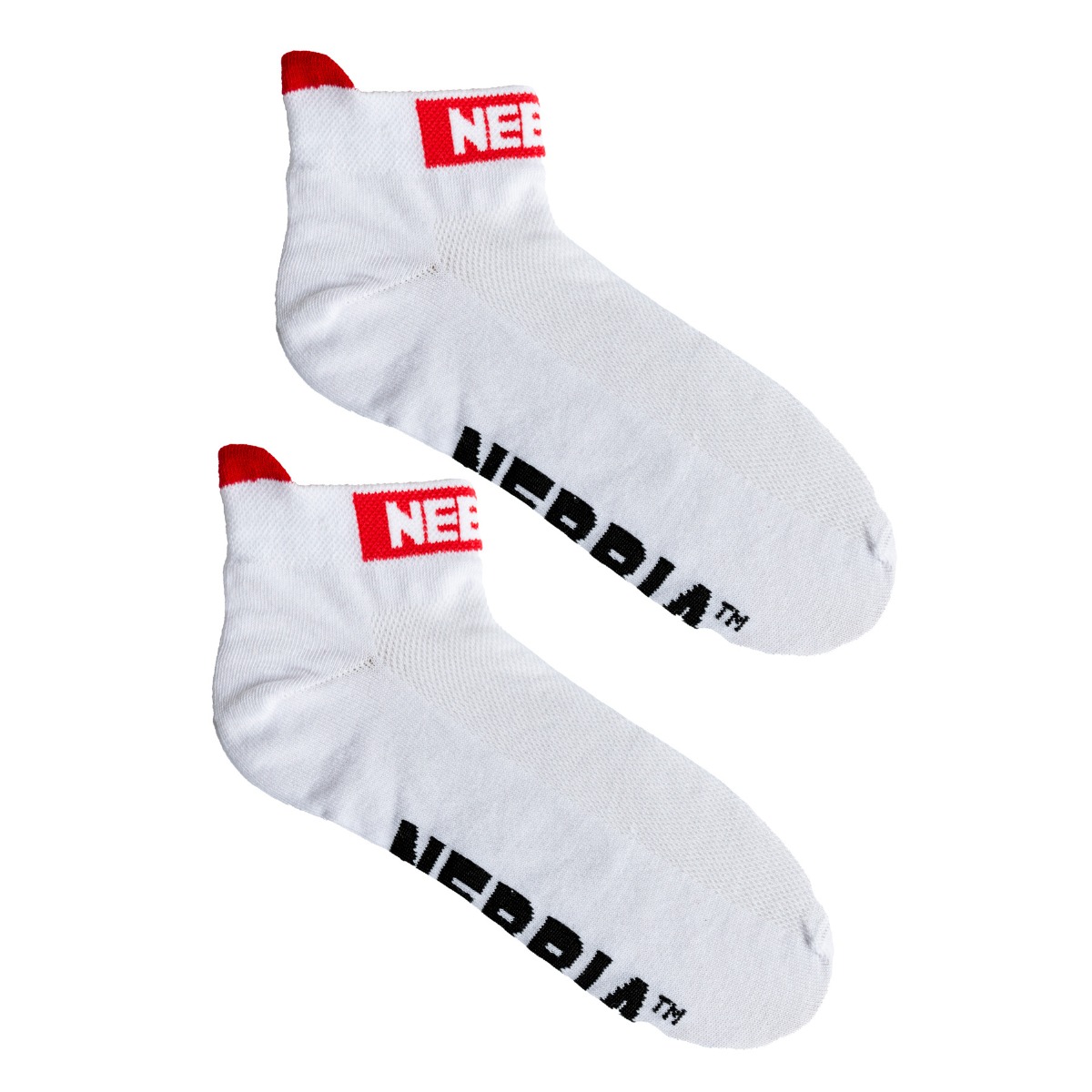 Ponožky Ankle Socks Smash It White 35 - 38 - NEBBIA NEBBIA