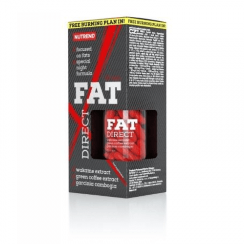 Spalovač tuků Fat Direct 60 kaps. bez příchuti - Nutrend Nutrend