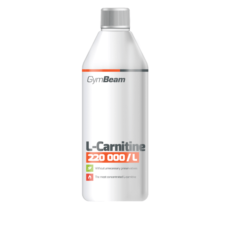 Spalovač tuků L-Karnitin 1000 ml pomeranč - GymBeam GymBeam