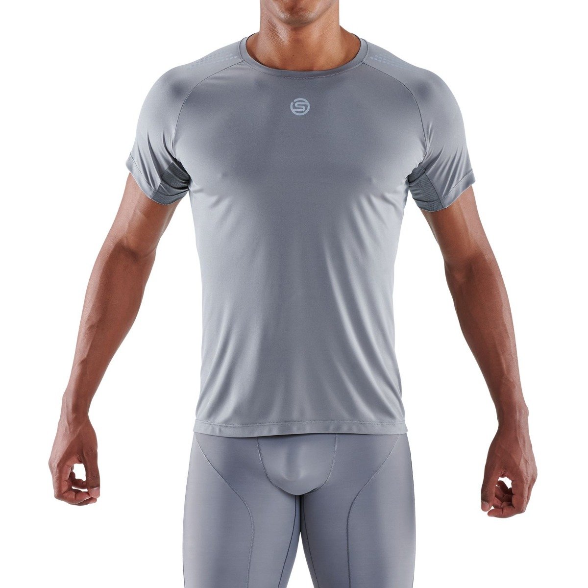 Sportovní tričko Series-3 Grey XL - SKINS SKINS