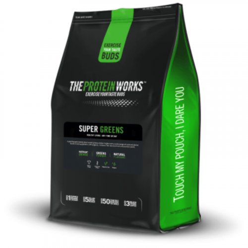 Super Greens 250 g bez příchuti - The Protein Works The Protein Works