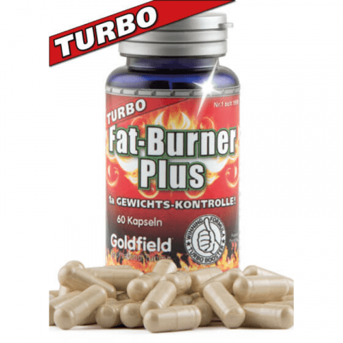 Turbo Fat-Burner Plus 60 kaps. bez příchuti - Goldfield Goldfield