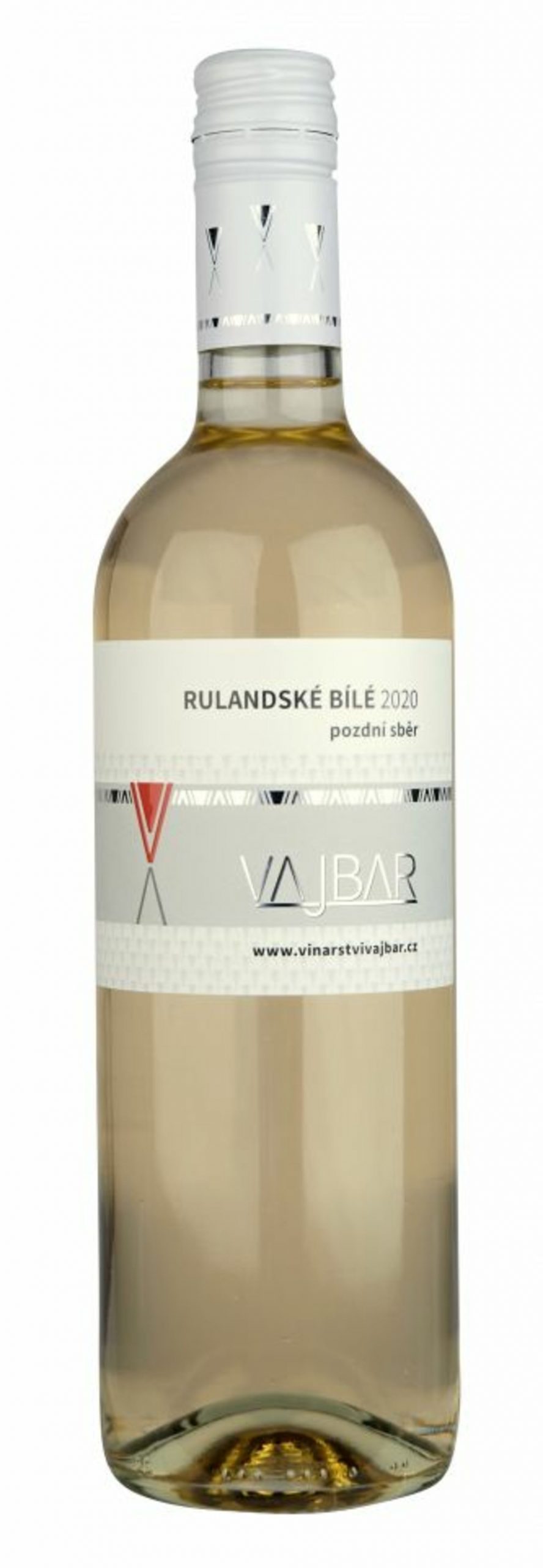Vajbar Rulandské bílé jakostní víno s přívlastkem pozdní sběr 2020 suché 750 ml