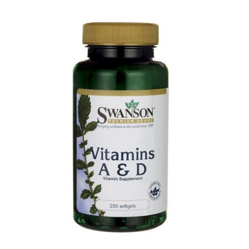 Vitamín A & D 250 kaps. - Swanson Swanson