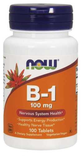 Vitamín B1 100 mg 100 tab. - NOW Foods NOW Foods