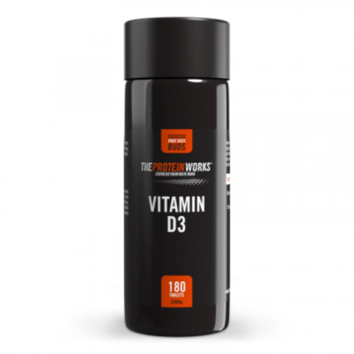 Vitamín D3 180 tab. - The Protein Works The Protein Works