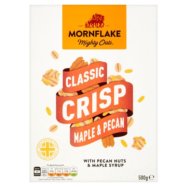 Vločky Classic Crisp Maple & Pecan 500 g - MornFlake MornFlake