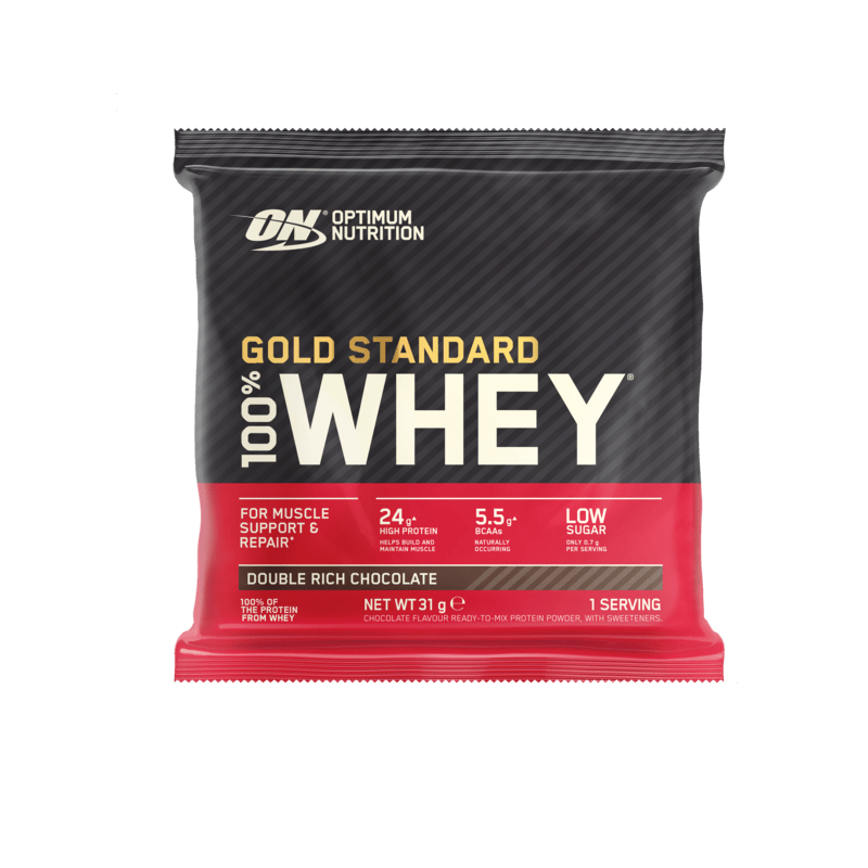 Vzorek 100% Whey Gold Standard 30 g lahodná jahoda - Optimum Nutrition Optimum Nutrition