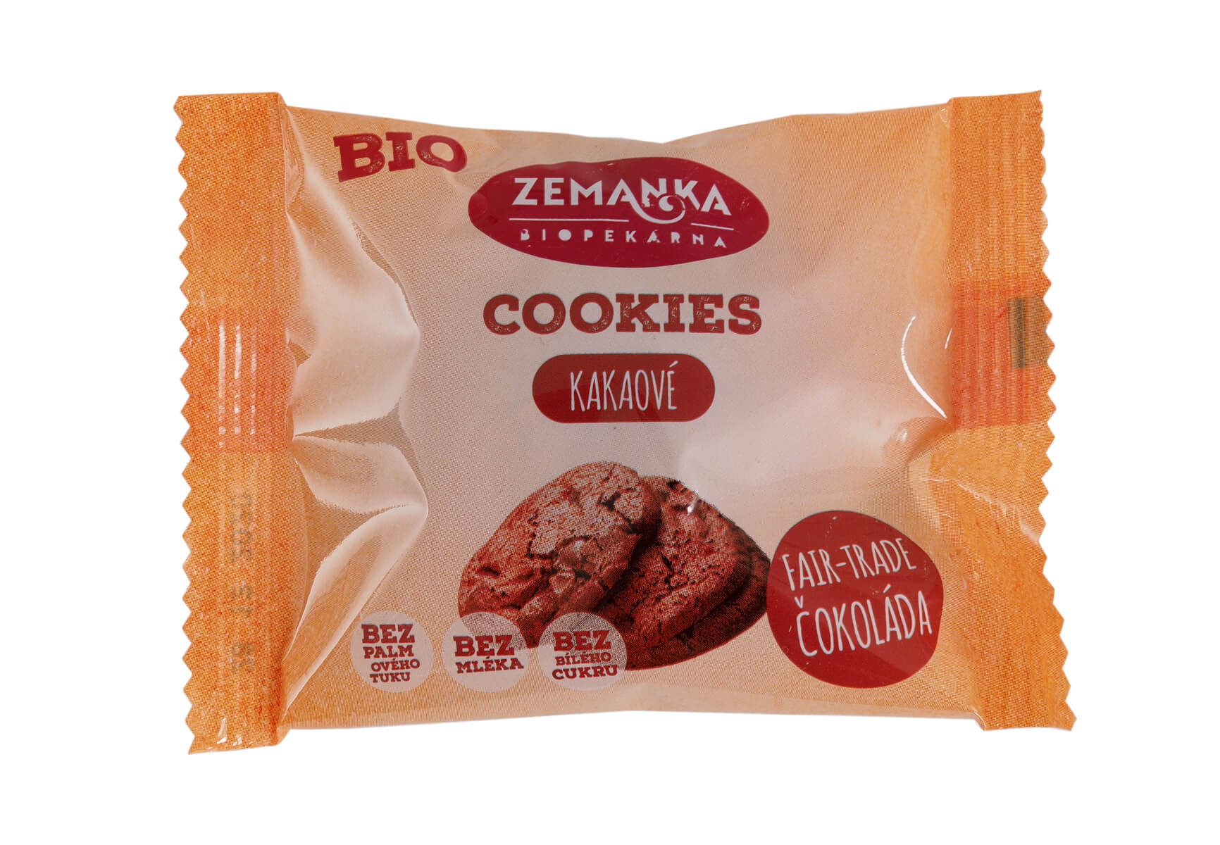 Biopekárna Zemanka BIO cookies kakaové 33 g - expirace