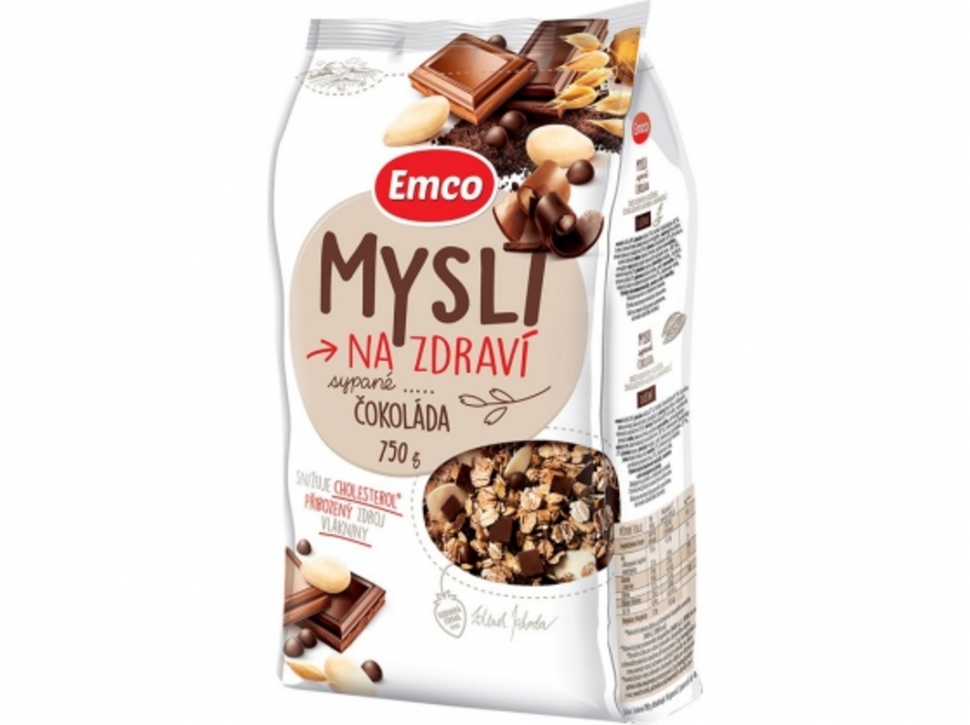 Emco Mysli - Sypané čokoláda 750 g - expirace