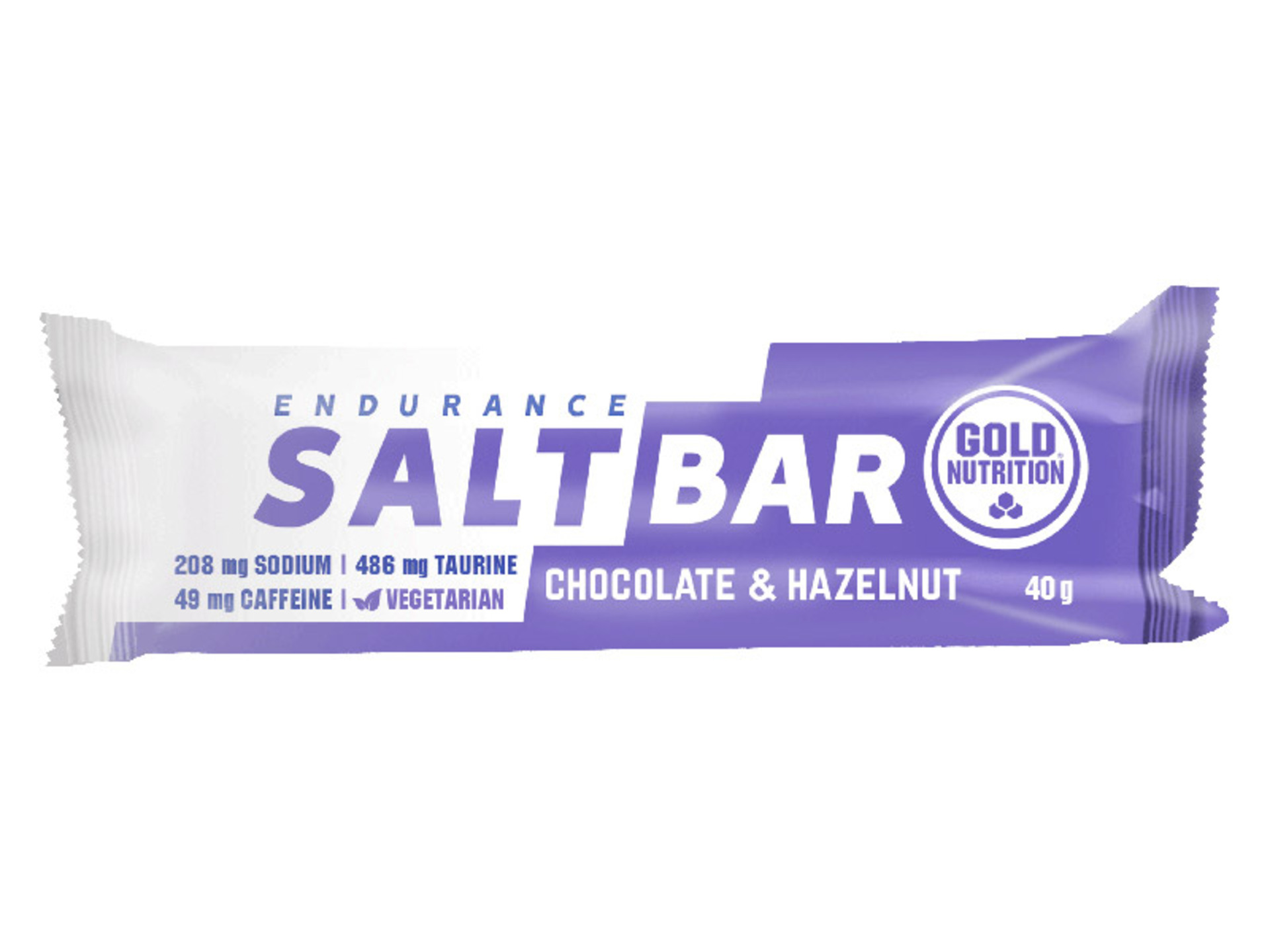 Gold Nutrition Endurance Salt bar čokoláda a lískový oříšek 40 g