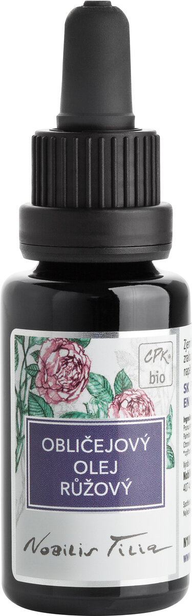 Nobilis Tilia Obličejový olej Růžový 20 ml - expirace