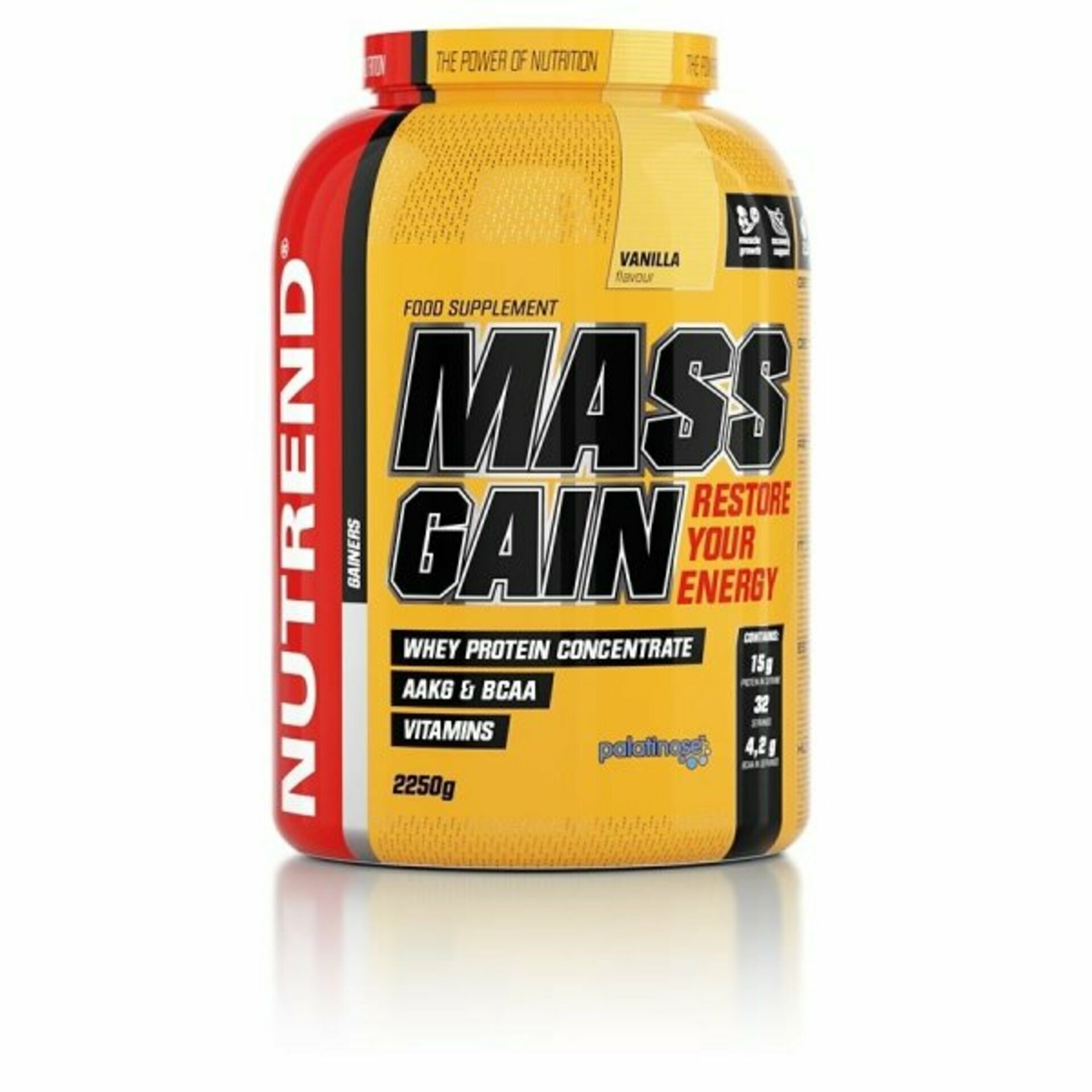 Nutrend Mass Gain 2250 g - biscuit expirace