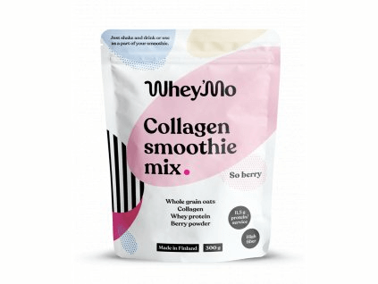 Whey'mo Collagen smoothie mix 300 g So berry! - expirace