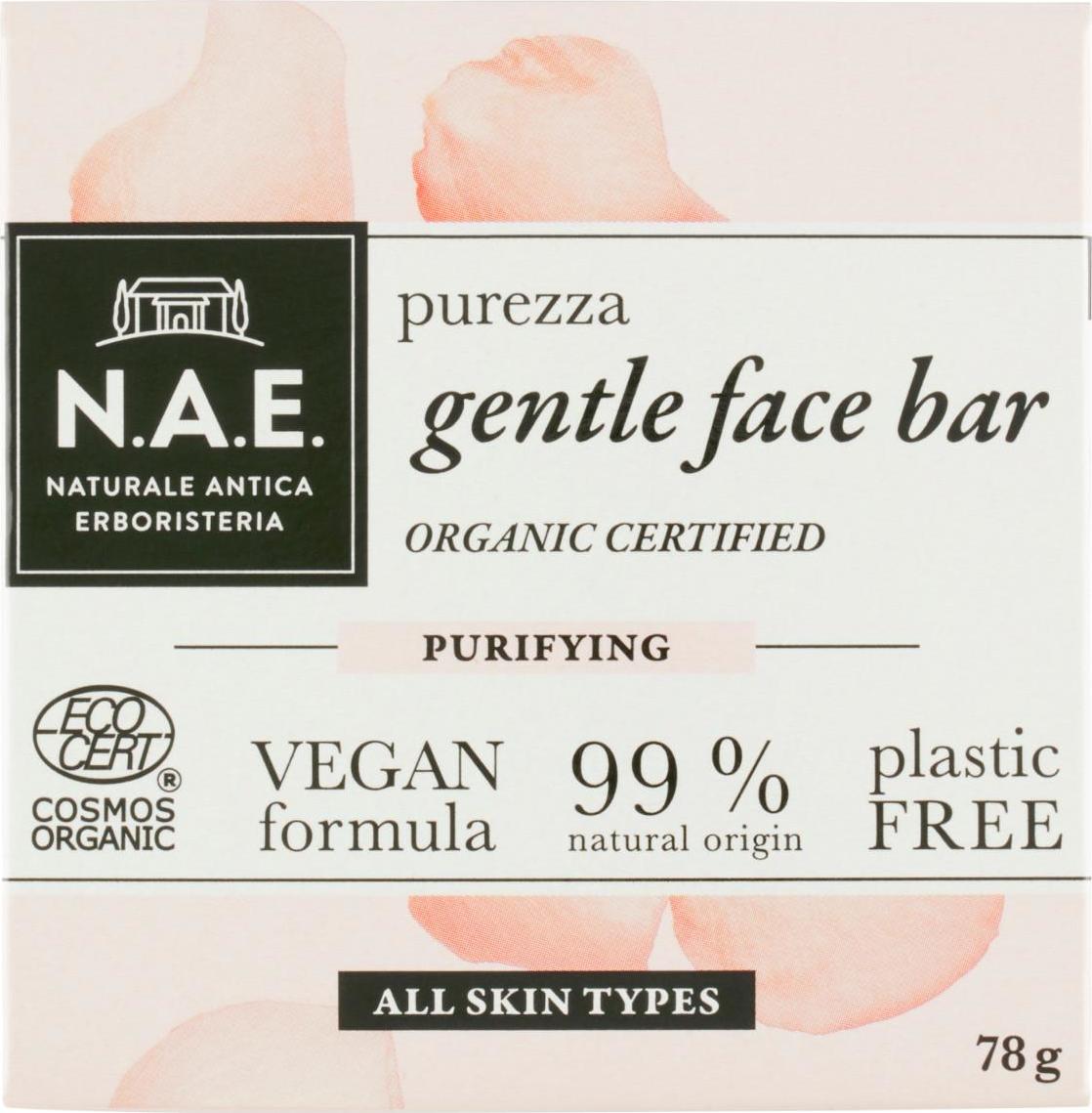 N.A.E. Purezza čisticí tuhé pleťové mýdlo 78 g