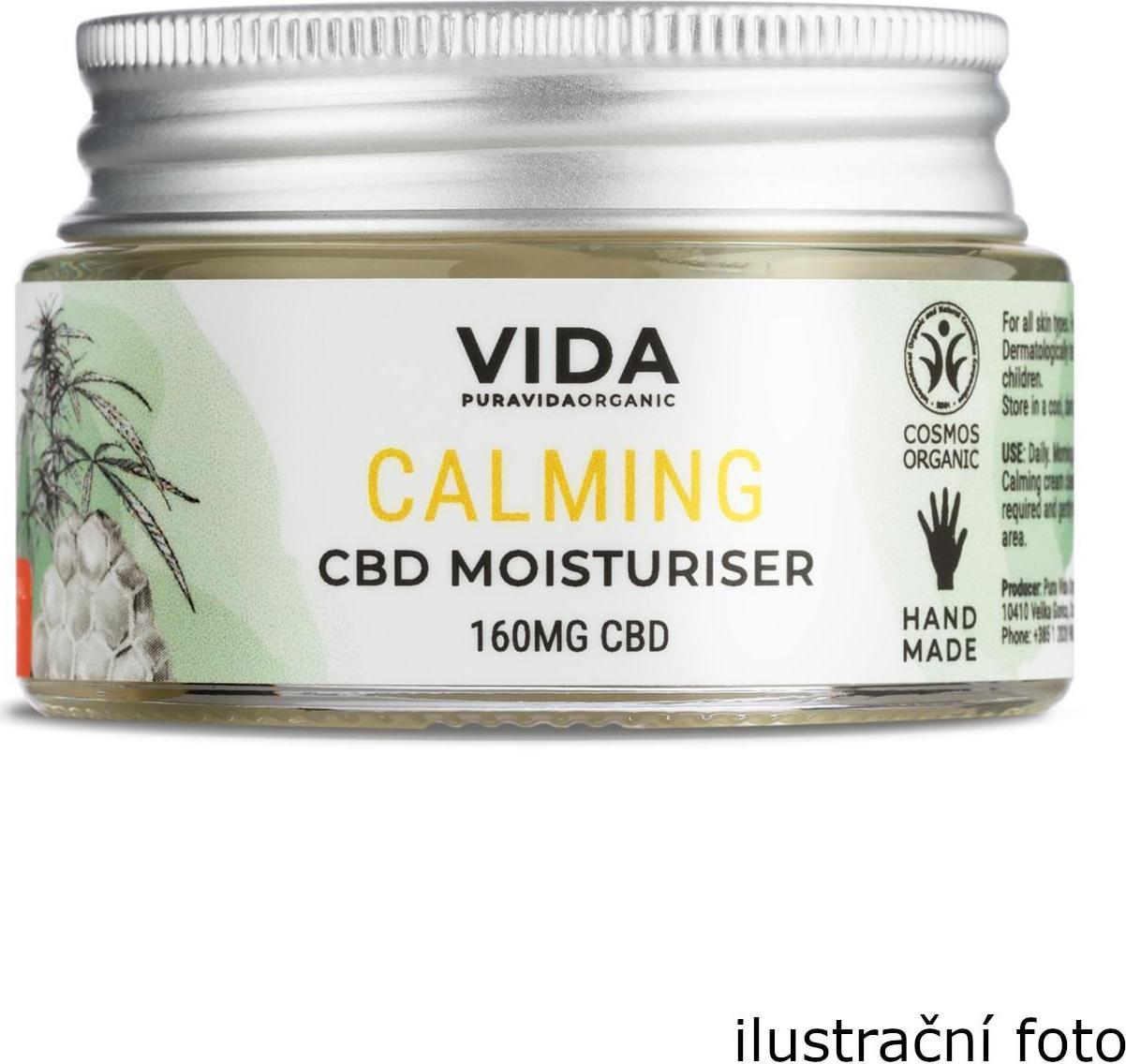 Pura Vida Organic CBD Hydratační krém