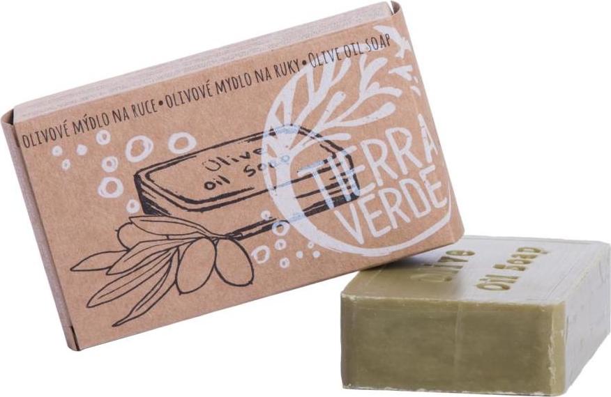 Tierra Verde Olivové mýdlo na ruce v krabičce 100 g