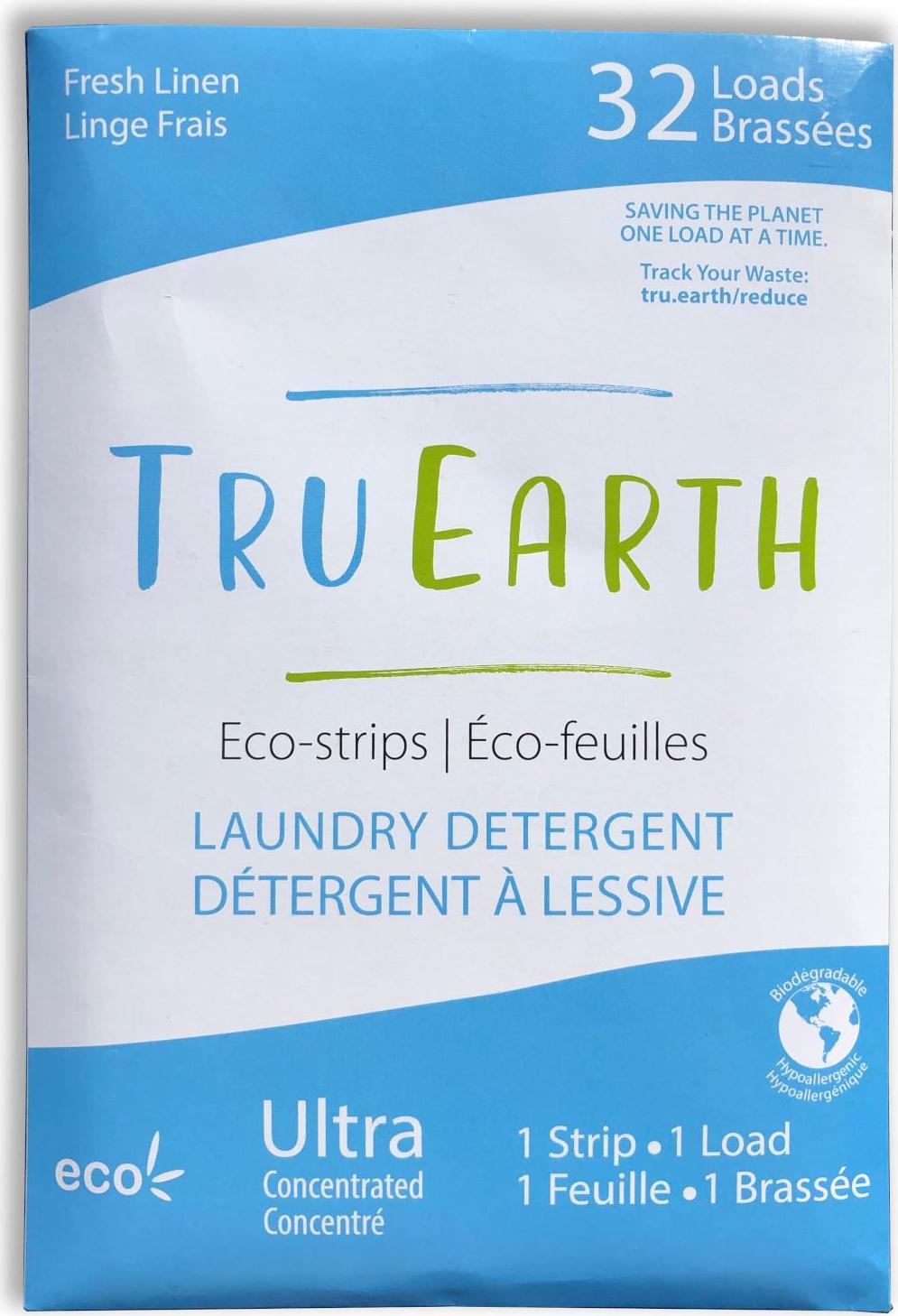 Tru Earth Eko prací pásky Fresh Linen 32 ks