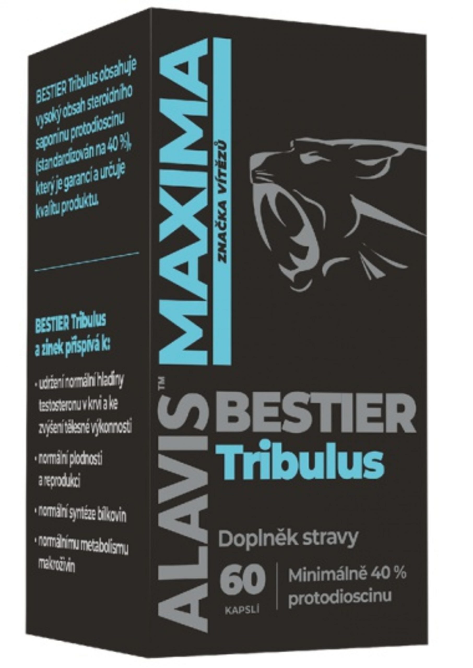 Alavis Maxima bestier Tribulus 60 kapslí - expirace