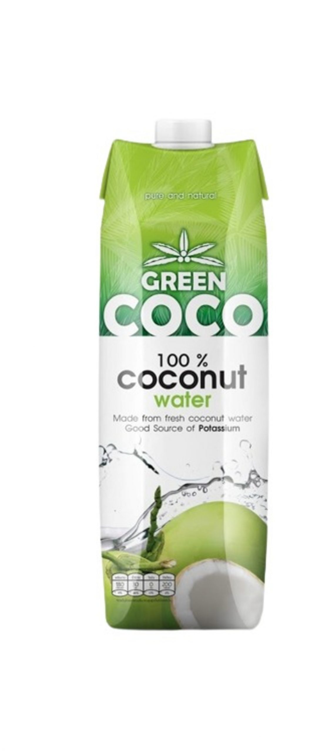 Green Coco Kokosová voda Fair Trade BIO 330 ml
